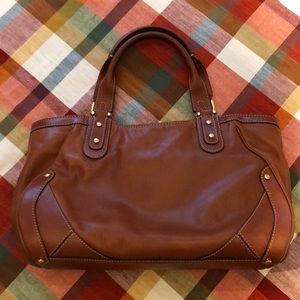 Cole Haan tan purse